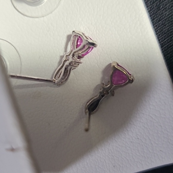 Fred Meyer Jewlers Pink Earrings - Picture 11 of 13